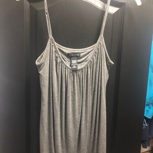 NYC Tank with rhinestone neckline